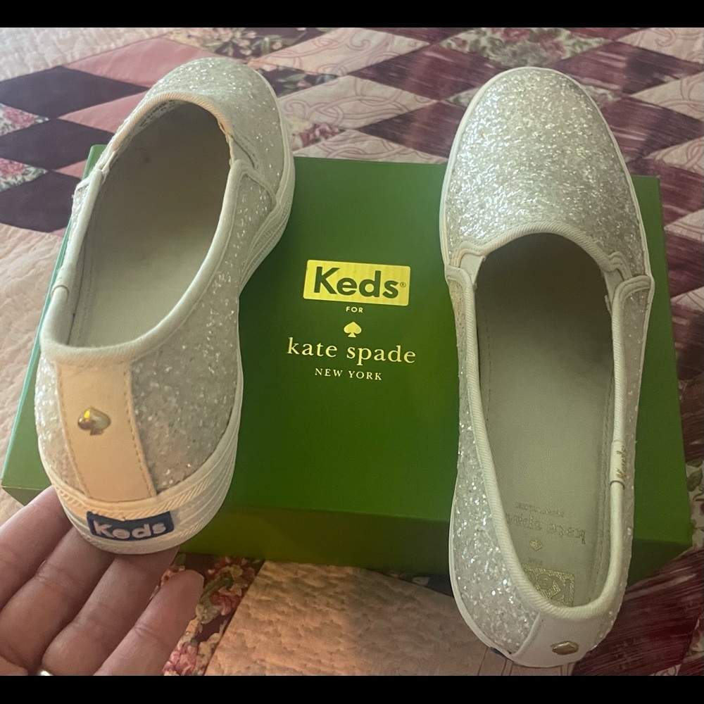 Trip Deck Kate Spade Glitter Keds - Slip on sneakers